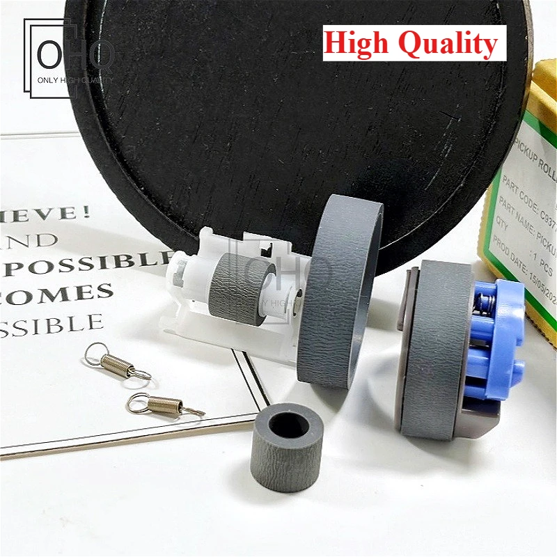 C12C937771 1X Separation + Pickup Roller Tire Rubber Kit for EPSON L18050 L8058 L18058 L8050 Printer Prats & Accessories OHQ