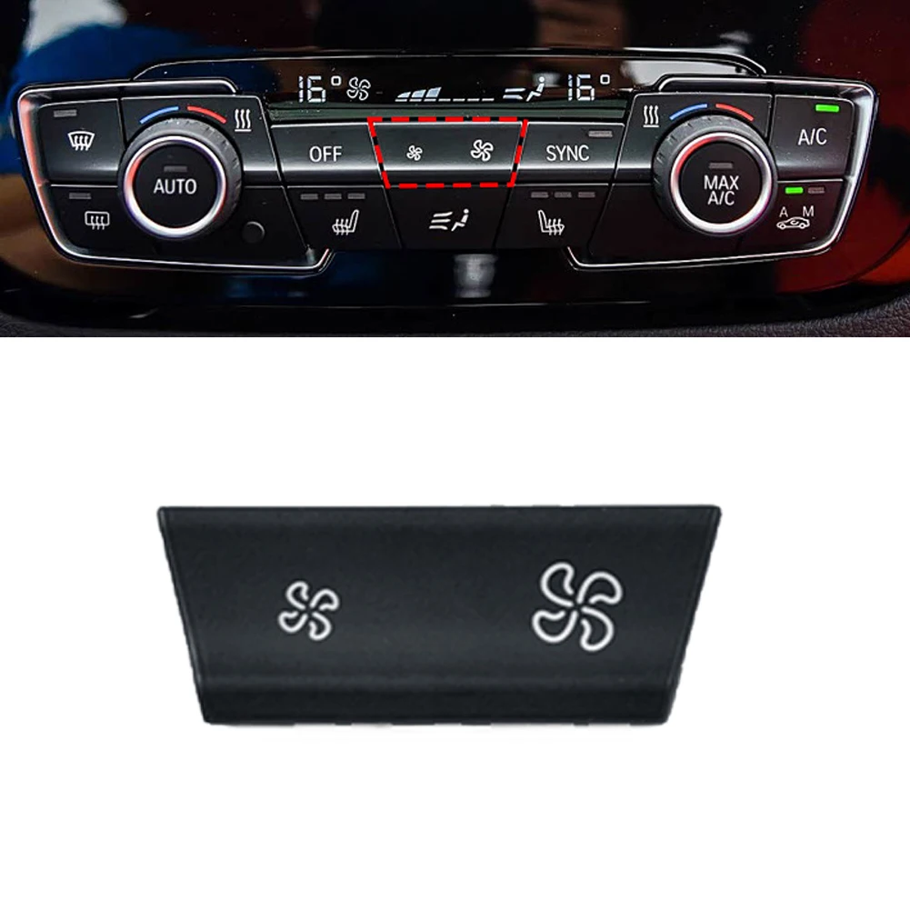 Front Dashboard Fan Heater Control Button for BMW For F52 For F45 Climate System Replacement Part 64119461402 64119471104