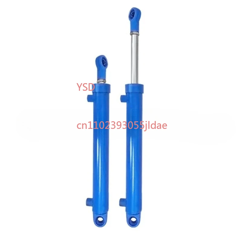 Double Acting Hydraulic Cylinder 3-Ton Load 50*28 Bore Spherical Bearings Forklift Replacement Part