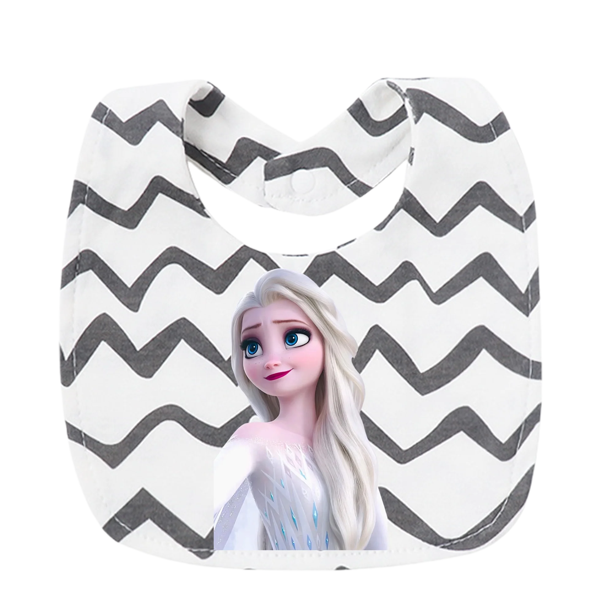

Kawaii Baby Apron Baby feeding bib Burp Cloth Baby Soft Cotton Adjustable Apron U-shaped Newborn Feeding Apron Saliva Towel