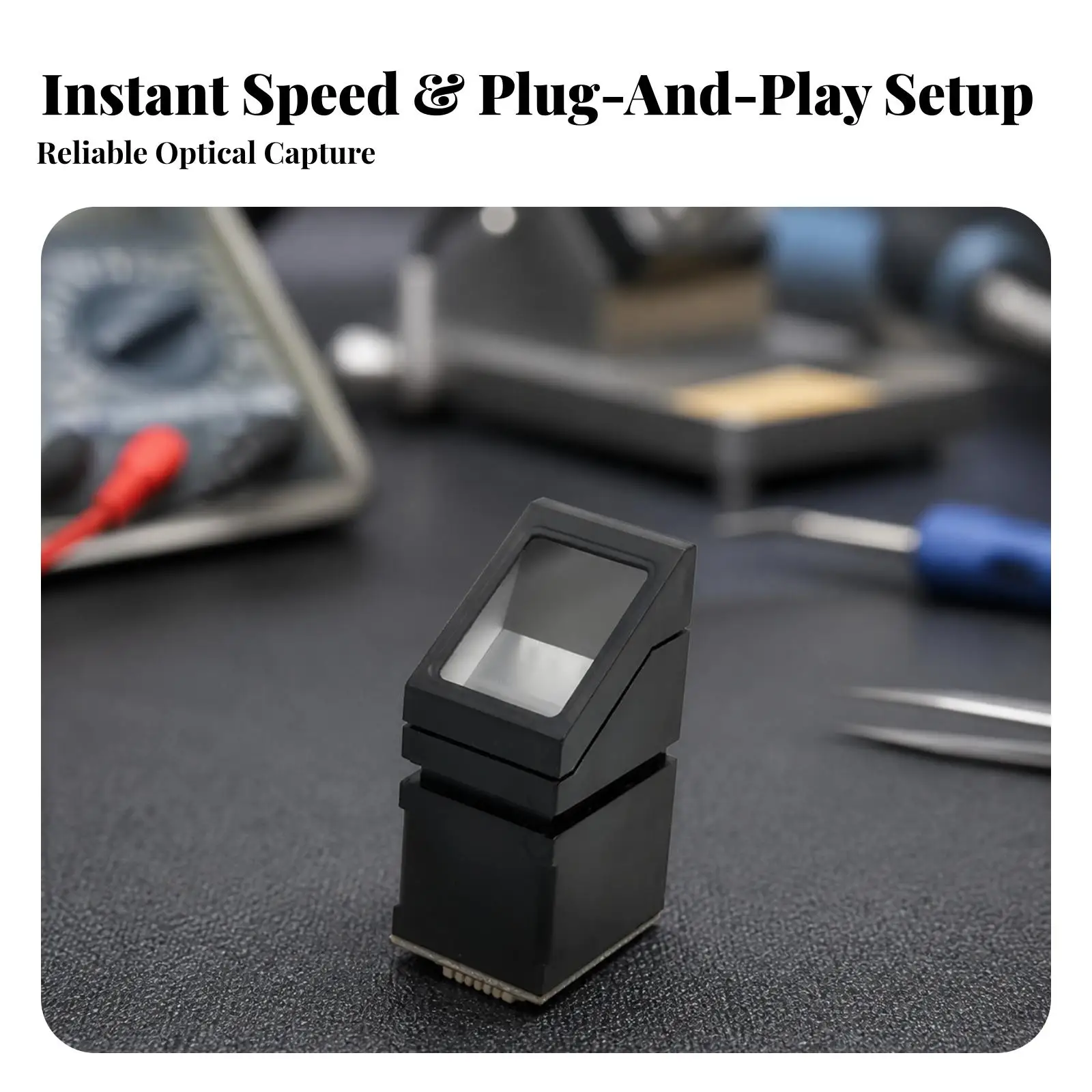 AS608 Papillary Pattern Identifier | Compact Standalone Design, papillary pattern identifier Module with AS608 Chip, for Access