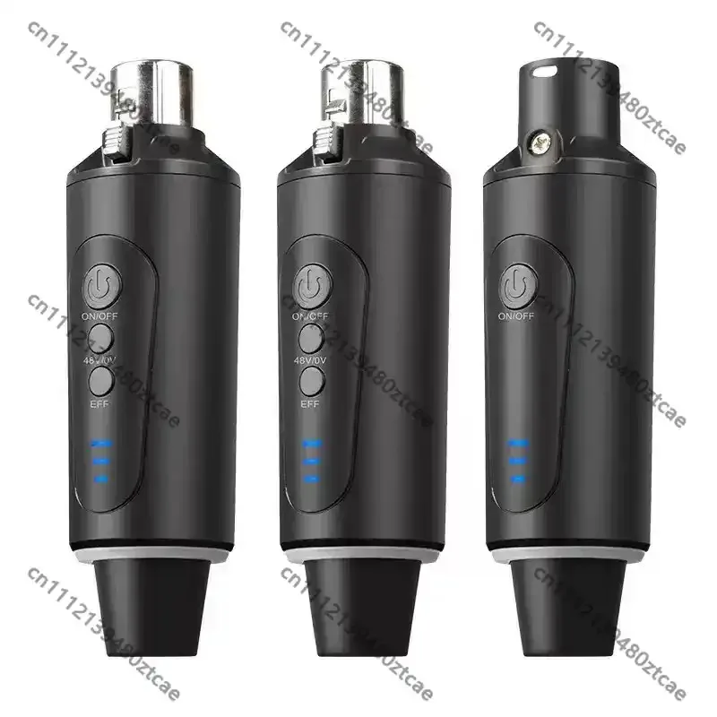 Wireless Microphone Transmitter and Receiver System, Universal For Wired Microphone, Musical Instrument and Conference