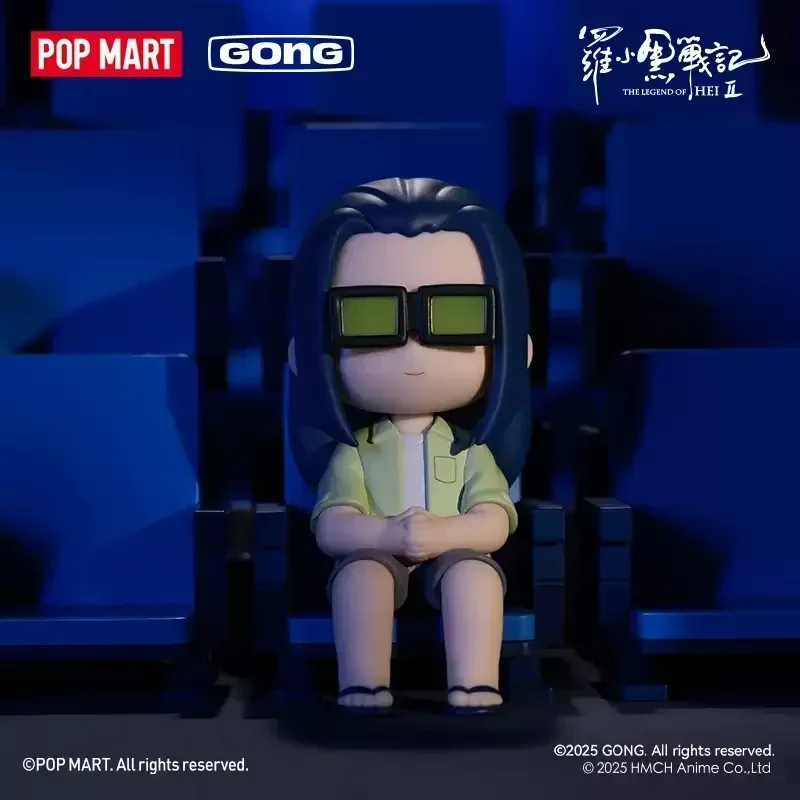

Popmart The Legend of Hei Daily Life2 Series слепая коробка Guess Bag Mystery Box Toys Кукла Симпатичная аниме-фигурка Настольные украшения Подарок