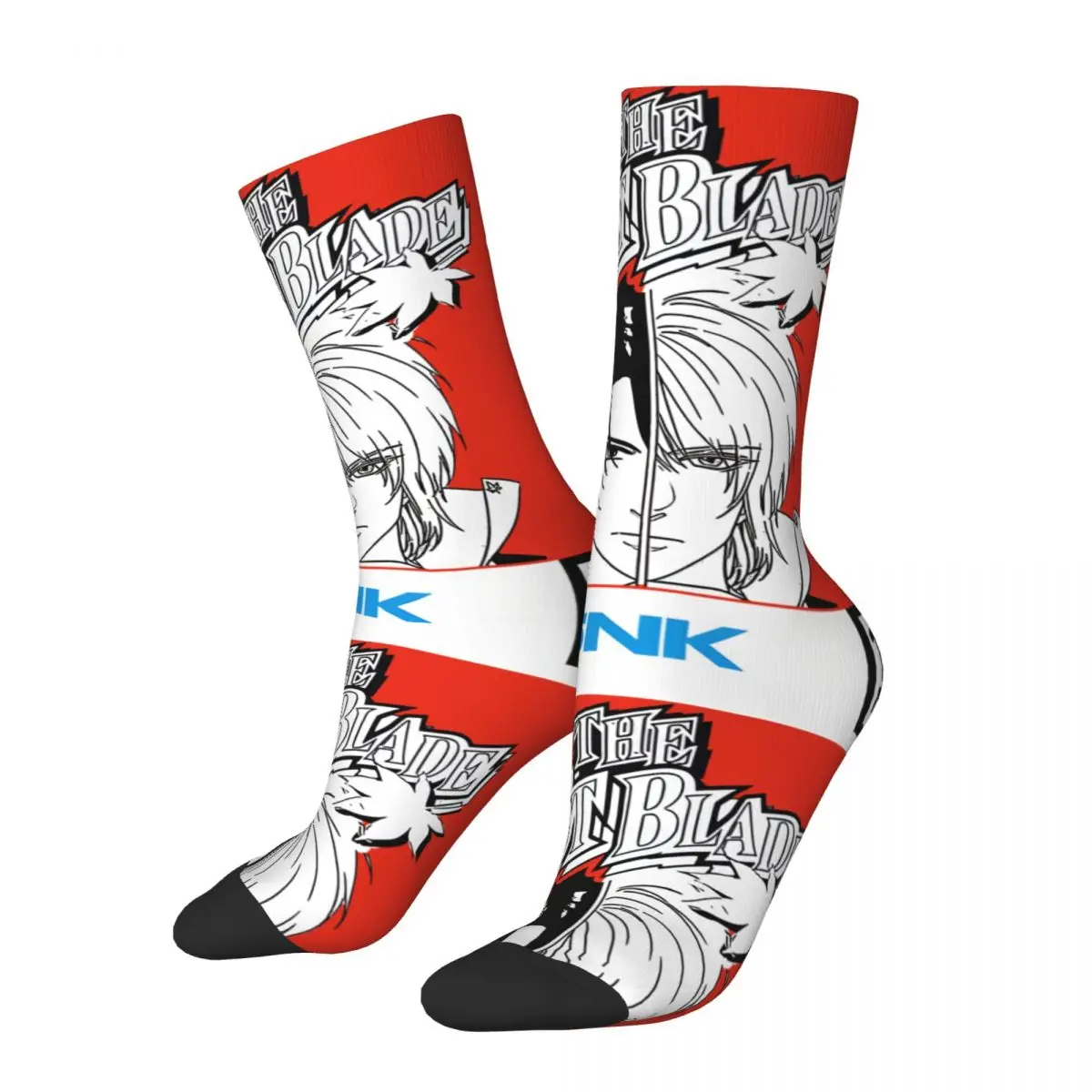 Vintage Last Blade Neo Geo SNK By Lilly And Mae Men's compression Socks Unisex Neo Geo Street Style Seamless Novelty Crew Sock