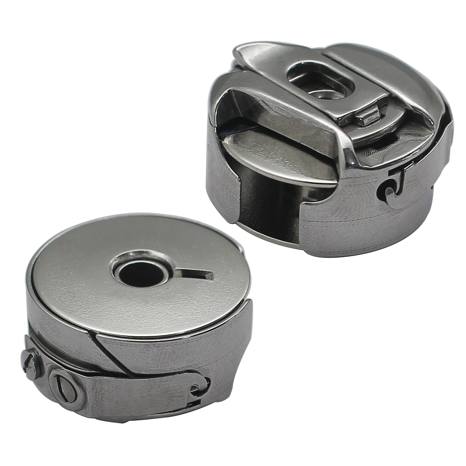 2PC Bobbin Cases 9076 & 10PC Bobbins #9033S for Industrial Sewing Accessories Consew 277R Pfaff 1212 2022 6120 6230 6232 6250