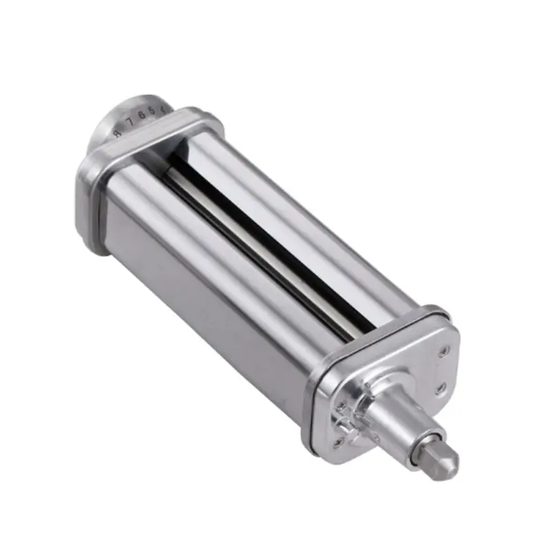 เครื่องทำเส้นก๋วยเตี๋ยว Pastry Skin Roller และเครื่องตัด เครื่องตัดพาสต้า Roller ง่ายต่อการเปลี่ยน