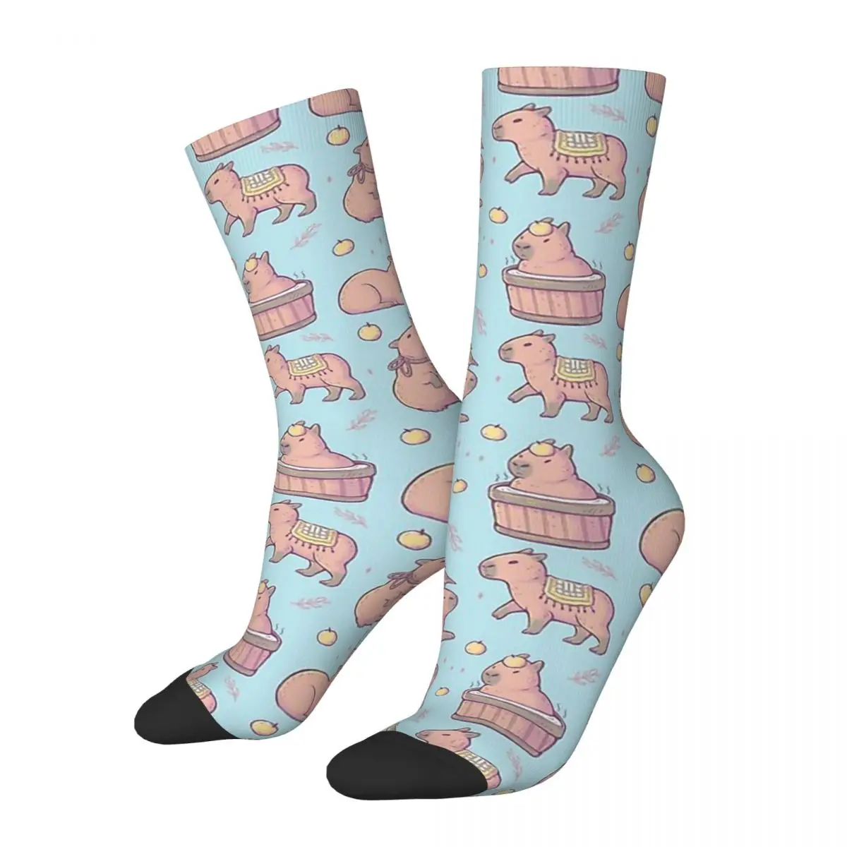 

More Capybaras Capybara Unisex Winter Socks Running Happy Socks Street Style Crazy Sock