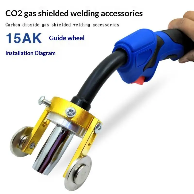 ~MAG Welding Guide Wheel 15AK 24KD Carbon Dioxide Welder Torch Welding Guide Pulley 200A 350A MIG Welding Accessories