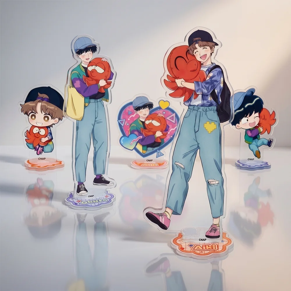 ¡A por ello, Nakamura! Nakamura Okuto Hirose Aiki - Llavero de acrílico de 15 cm con diseño de anime, decoración de escritorio, colección de accesorios, regalos