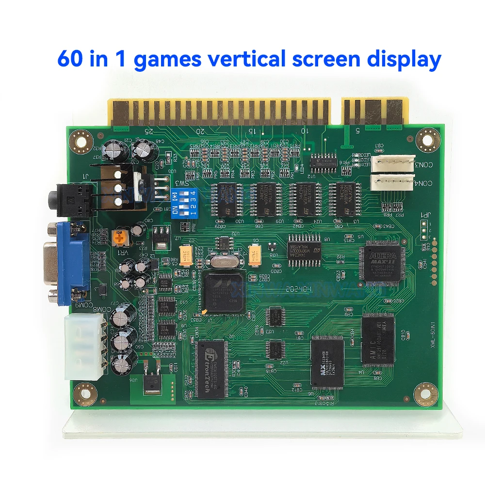 Urct 19-in 1 60 In 1 Game Pcb Board Motherboard For Video Jamma