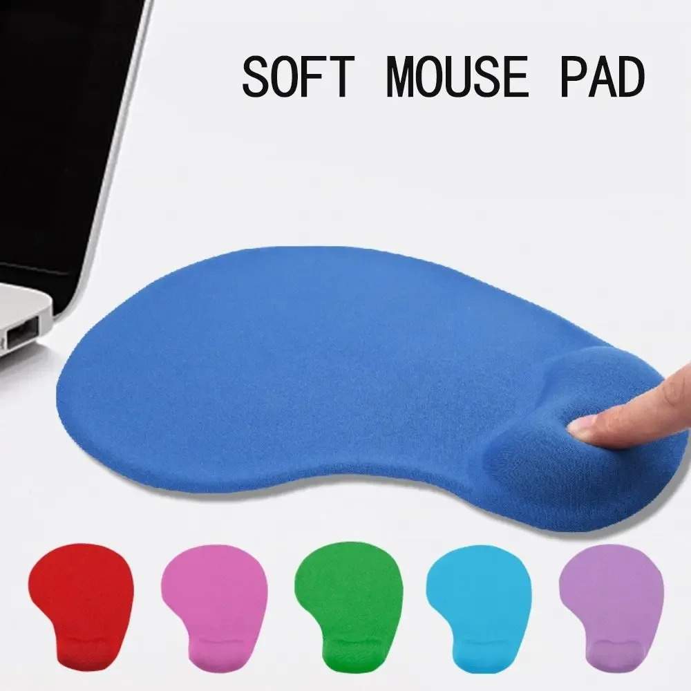 Office Work Mousepad with Gel Wrist Support Ergonomic Gaming Desktop Computer Laptop Tablet Mouse Pad Wrist Rest Drop Shipping