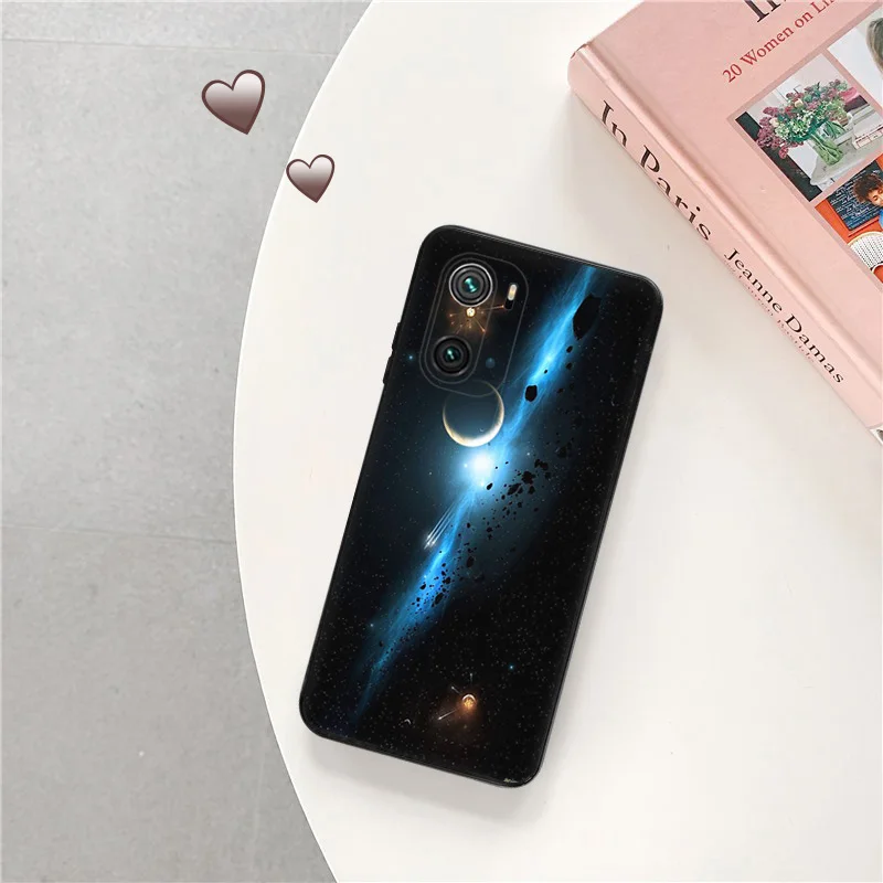 Phone Case for Redmi A2 12 12C 10C 10A 9 9T 9A 9C 9I K40 K50 K60 A1 Plus Mi CC9 C51 Meteor Universe Starry Sky Protective Cover