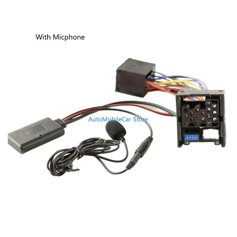G8TE CLEETOOTH COMPATING 5.0 محول كابل ميكروفون لـ E46