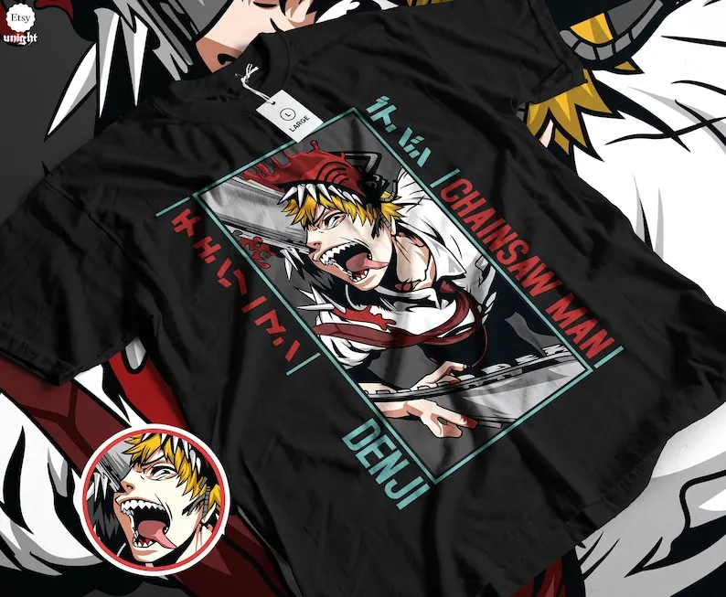 Unisex Fierce Engine Roar Anime T-Shirt - Battle Cry Manga Top