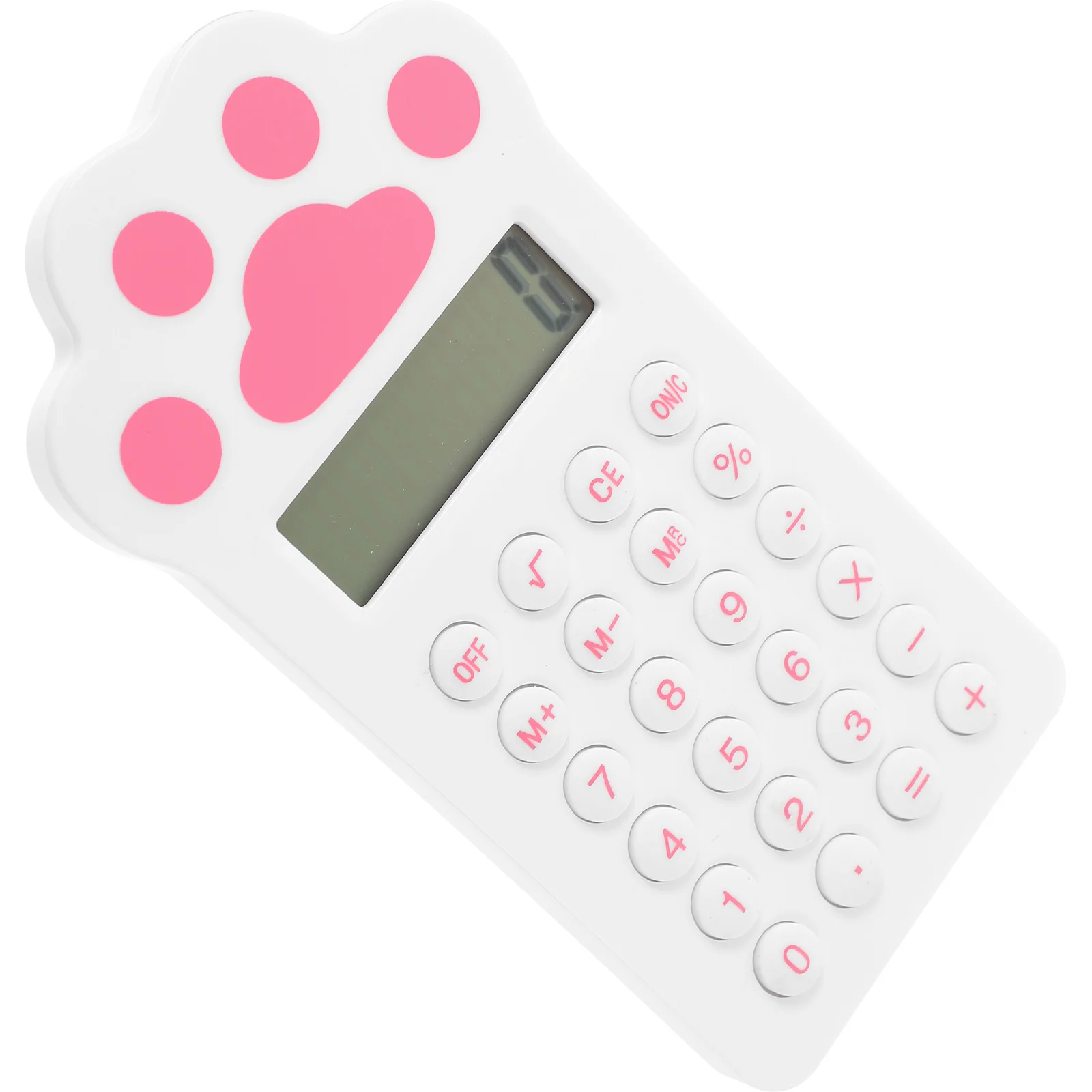 Solar Calculator Portable Mini Electronic Calculator For School Office Candy Color Handheld Simple Calculation Tool