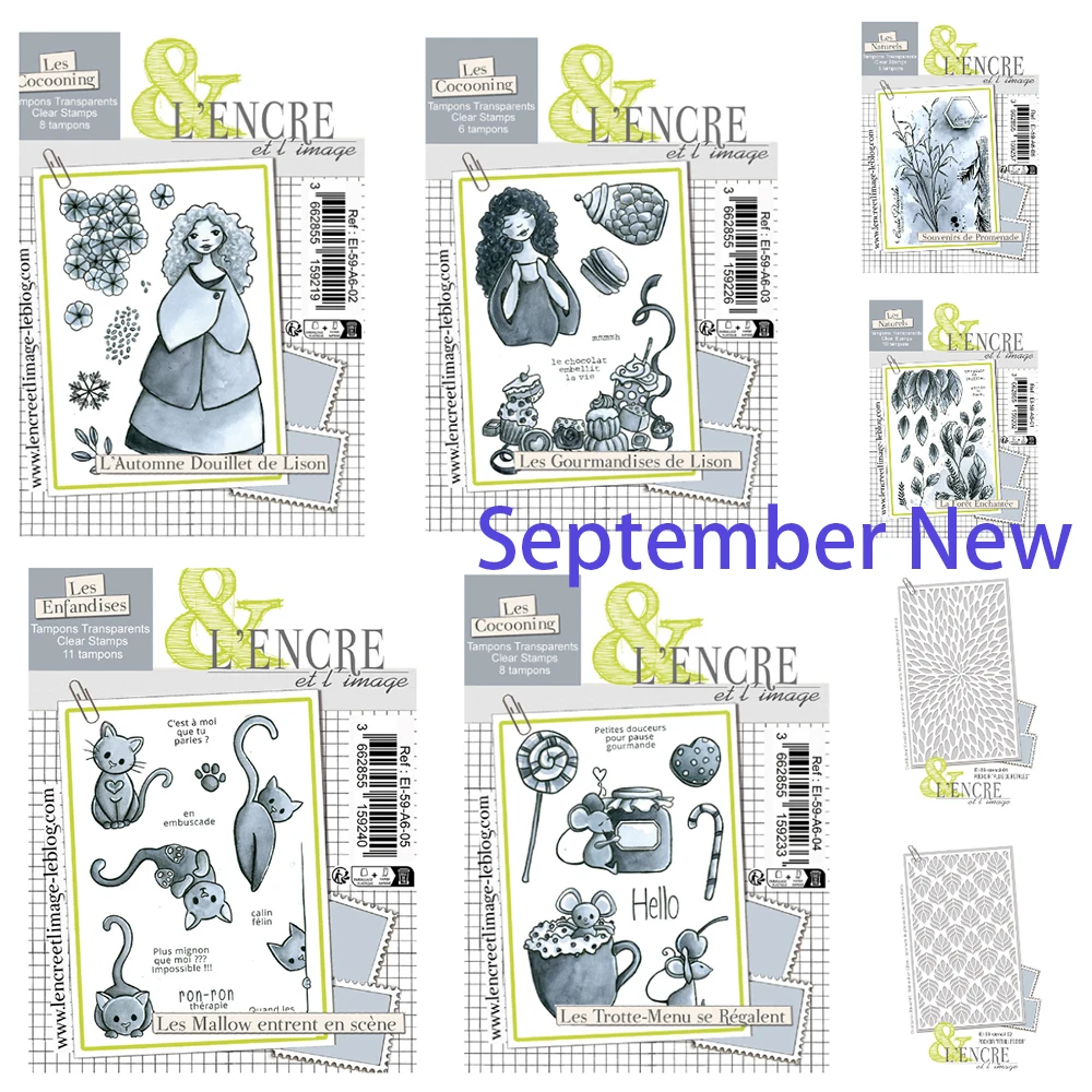 

2025 New Lison's Delicacies Stamps DIY Diary Scrapbooking the Enchanted Forest Stamps Mold Craft Engraving Making Greeting Card