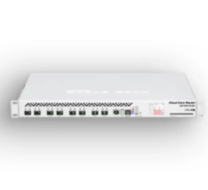 Mikrotik CCR1072-1G-8S+ 10 Gigabit wired industrial router with16G memory possess