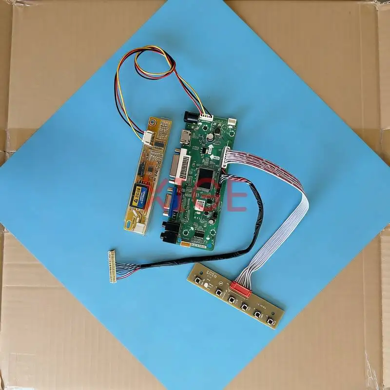 

For B141EW04 B141EW01 B141EW02 B141EW03 Screen Drive Controller Board Kit DIY 1280x800 1280*800 30 Pins LVDS 1-CCFL VGA DVI HDMI