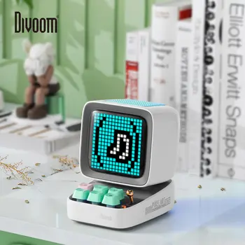 Divoom Ditoo-Pro 藍牙桌面藍牙音箱便攜式兒童時鐘像素藝術復古遊戲室鬧鐘 8 最佳銷售 遊戲音箱 - №7