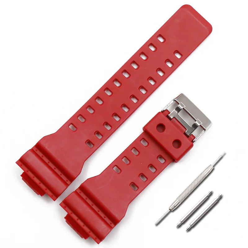 20mm Smart Watch Band für G-Shock GA-110GB GA-100 GD120 GA400 GA-700 Metallschnalle Sport Ersatzarmband für Casio Uhr