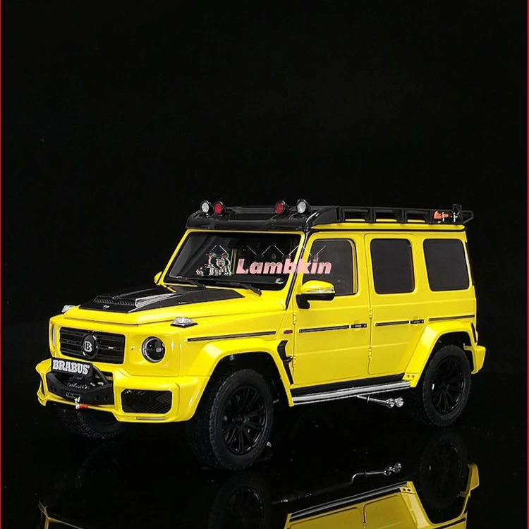 AlmostReal AR 1/18 benz-G63 modified Barbos G800 alloy car model collectible gift ornament miniature