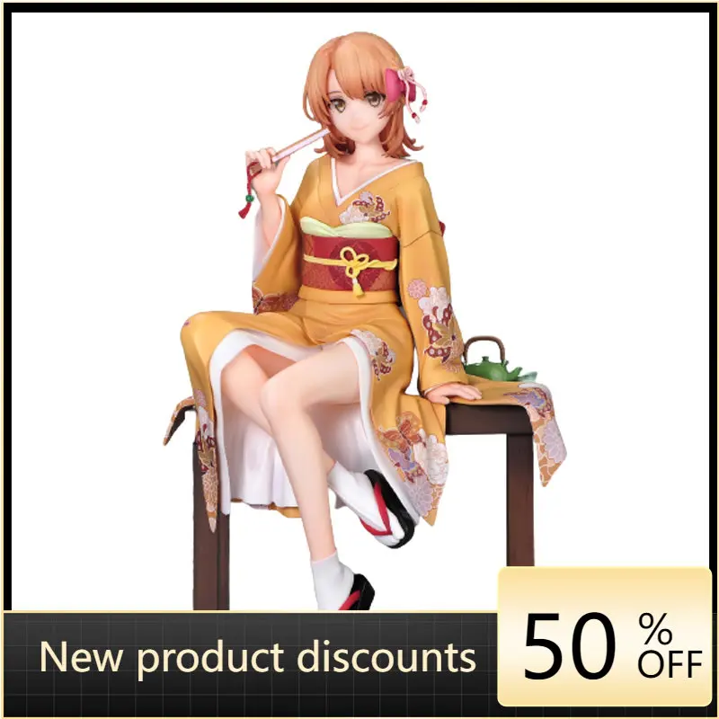 

My Teen Romantic Comedy SNAFU Isshiki Iroha kimono 100% Original genuine 22cm PVC Action Figure Anime Figure Model Doll Gift