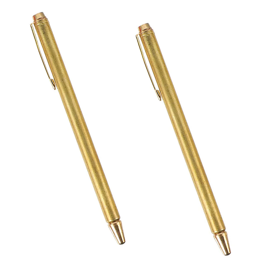 2 قطعة قضبان التغطيس القابلة للسحب النحاس القلم شكل المحمولة Divining L أقطاب للمياه الطاقة المفقودة كشف العناصر أدوات الحدائق #5