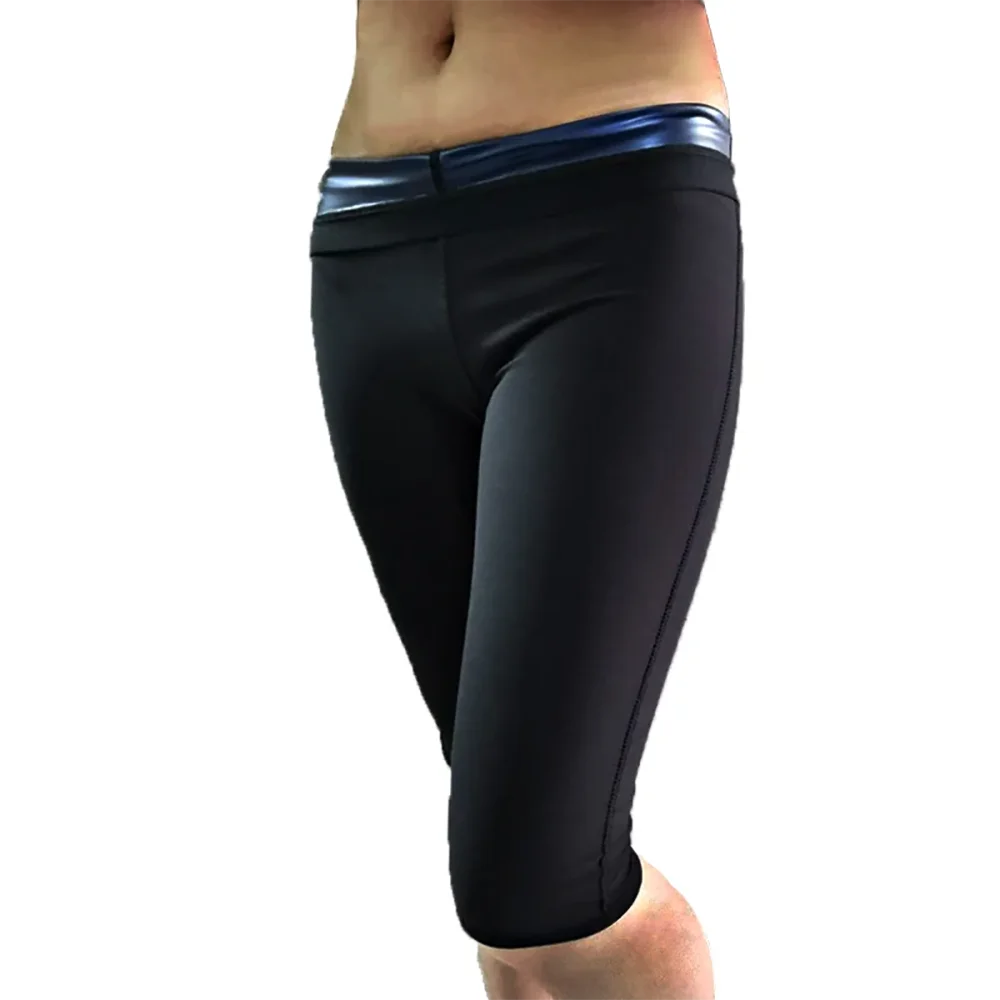 Women Fat Burning Shorts Compression Leggings Gym Sauna Sweat Slimming Pants Waist Trainer Hot Thermo Weight Loss Tummy Trimmer