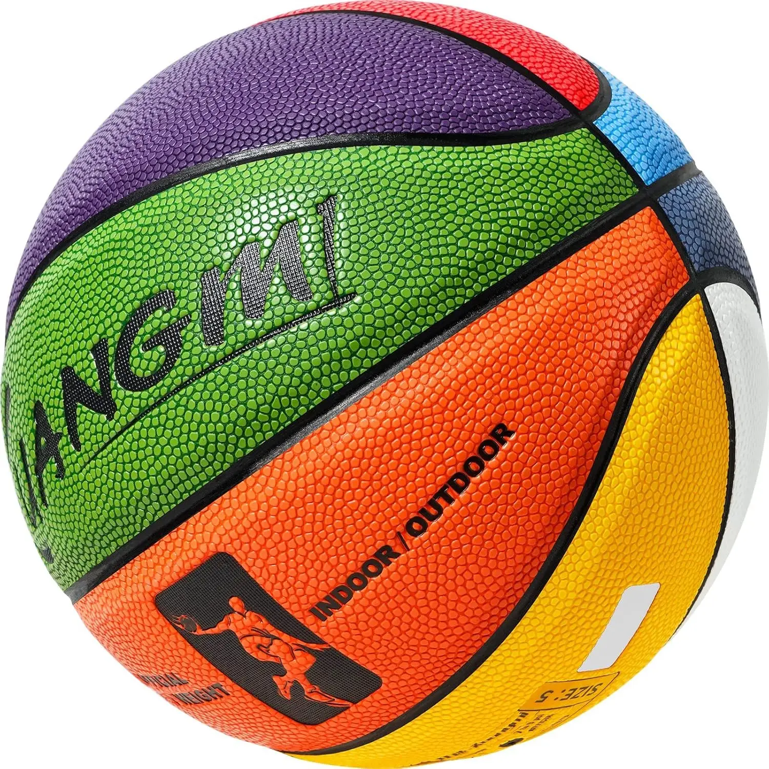Kuangmi Colorful Street Basketball Men's, Women's, Youth, Girls', Children's