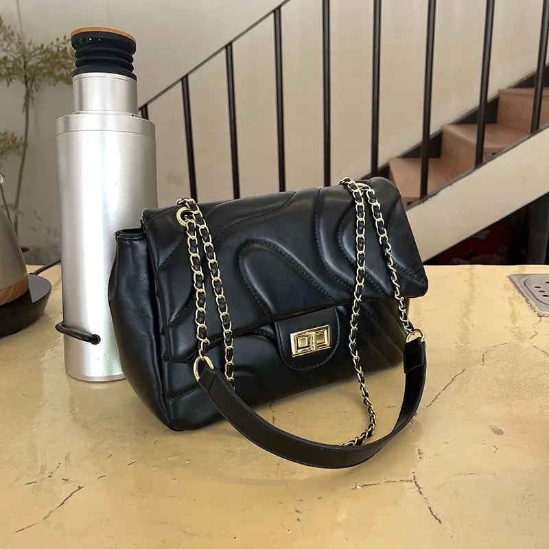 

Famous designer women's crossbody bag, women's luxury high-quality handbag, fashionable chain strap shoulder bag