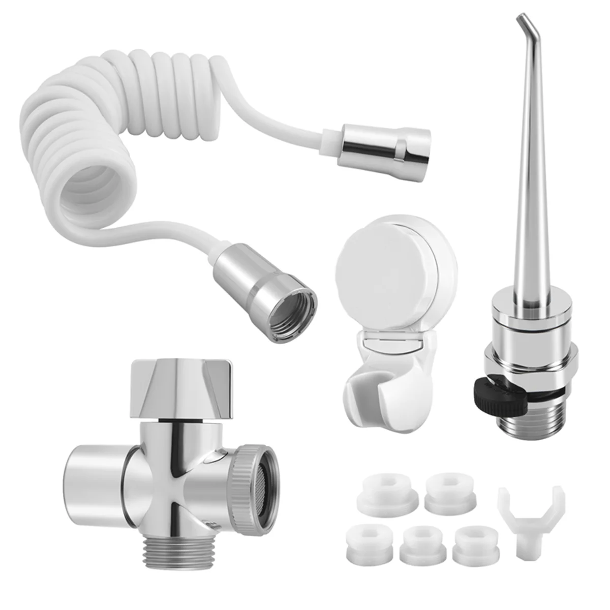 12 pezzi Dental Spa Water Jet Flosser Irrigatore orale Denti Spazzolino Pick Cleaner