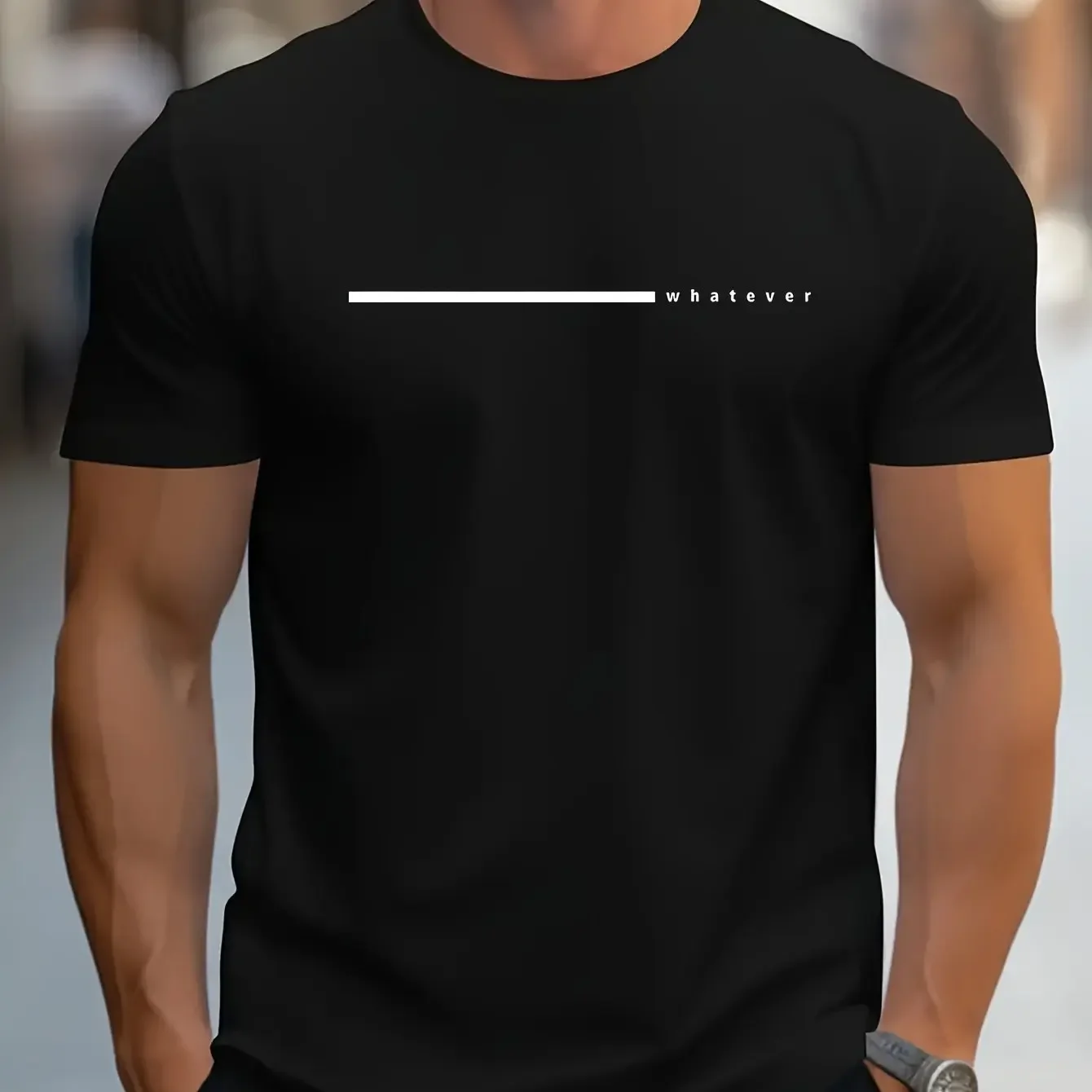 Men's Summer 100 Cotton Fashionable Casual Loose Solid Color Multi-color Optional Sports Round Neck Short Sleeved T-shirt Top