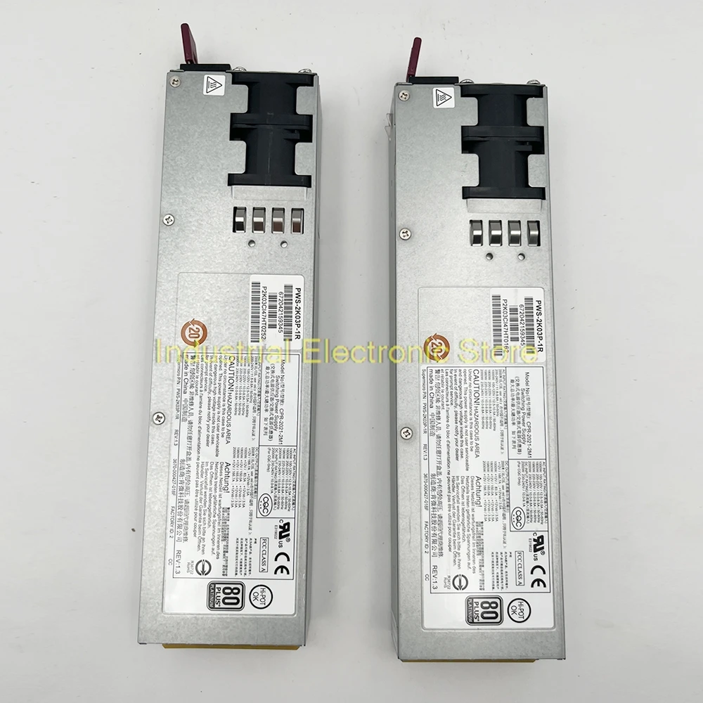 1PCS For CPR-2021-2M1 Redundant Power Supply 2000W CPR-2021-2M17  