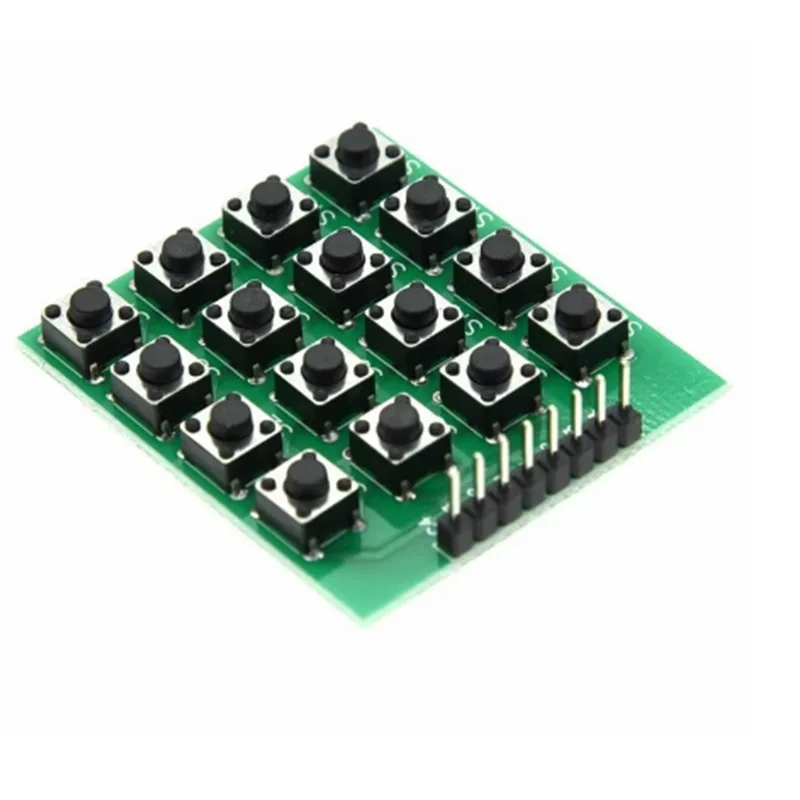 8pin 4x4 4*4 Matrix 16 Keys Button Keypad Keyboard Breadboard Module Mcu for arduino Diy Kit