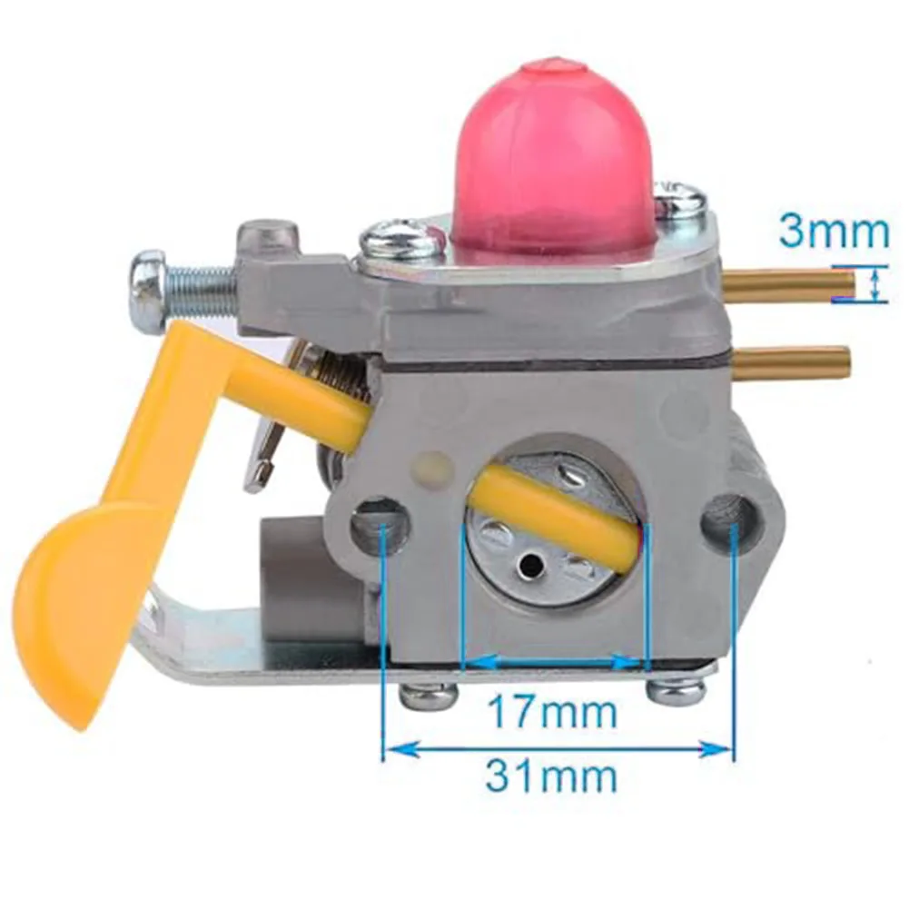 SST25 Carburetor Assembly for Poulan FL20 FL25 for trimmers with 2 Gaskets 1 Fuel Filter 1 Fuel Pipe and Carburetor Tuning Tool