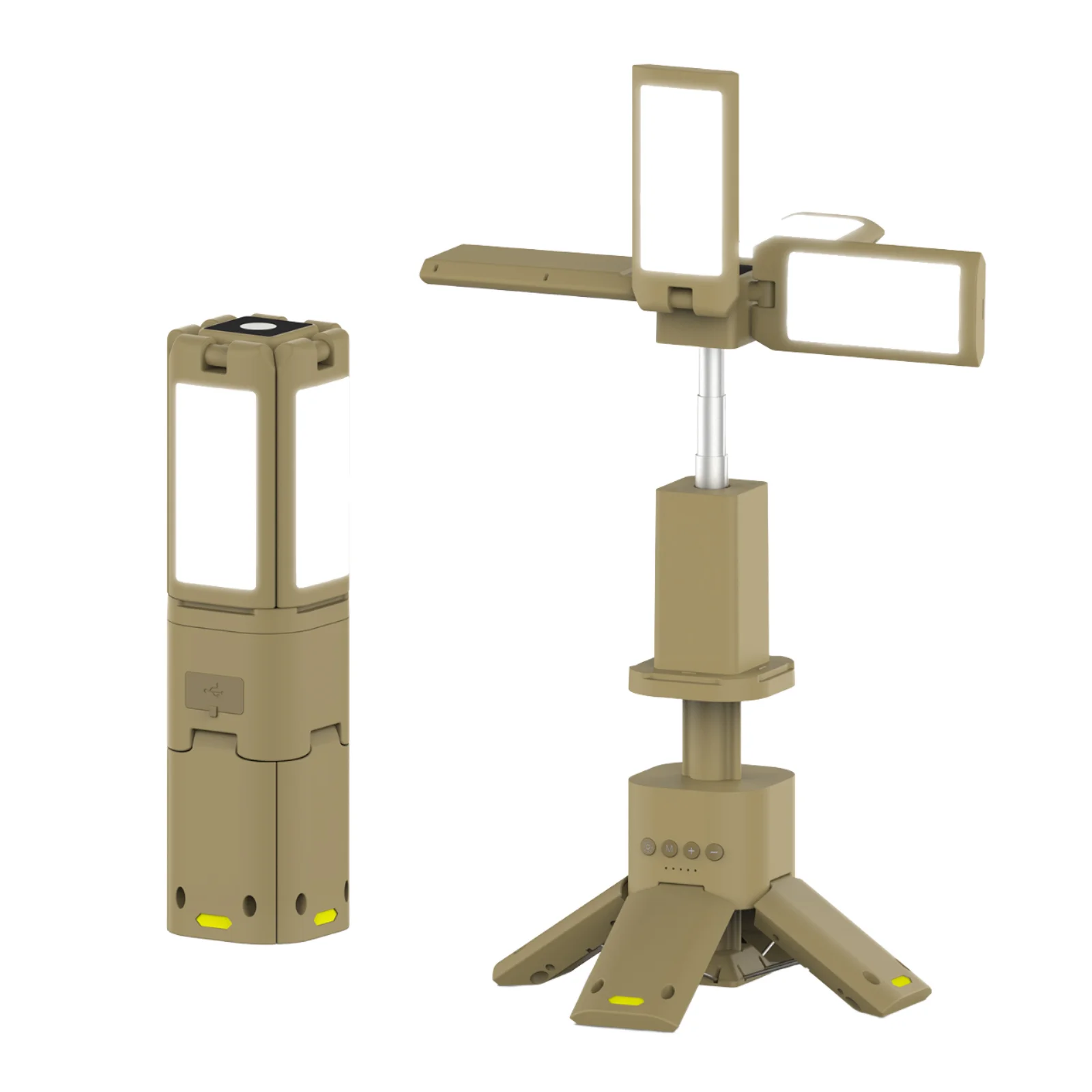 

Rechargeable 14000mAh LED Multifunction Magnetic Lantern Dimmable Telescopic Camping Light IPX5 Waterproof Tent Outdoor Camping