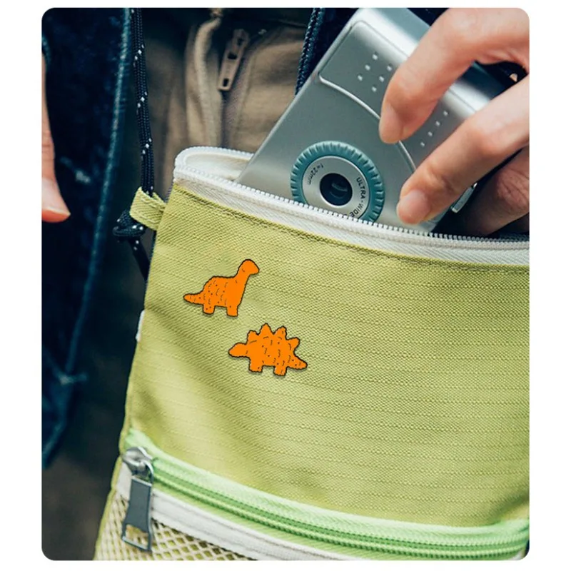 Cartoon Dinosaur Brooch Creative Brontosaurus Stegosaurus Ketchup Enamel Alloy Dripping Oil Badge Clothes Bag Accessories Brooch image 5
