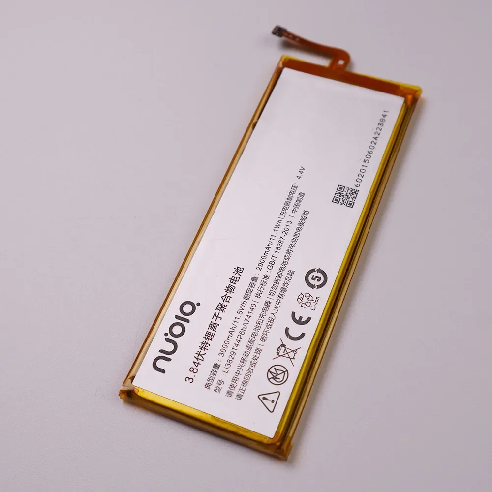 3000mAh Original Li3829T44P6hA74140 Battery For ZTE Nubia Z9 Mini NX510j NX511J NX512j NX518j Z9 MAX Z9 Plus Phone Batteria