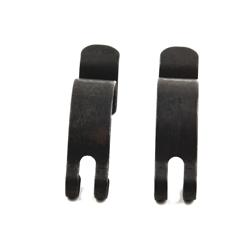 

Auto Replacement Parts Air Filter Housing Parts Portable Replacement Clamp Metal Interior 2pcs Accessories Black