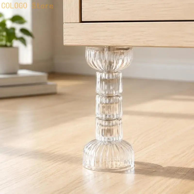 Clear Acrylic Furniture Wall Support for Cabinets Bookcases and Dressers D0LD