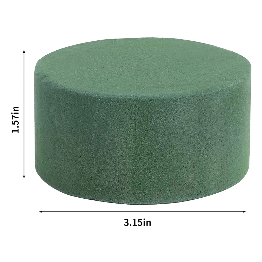 Round Floral Foam Pack of 20,Wet Florist Styrofoam Block Flower Arrangement Supplies for Craft Project,Party Decoration