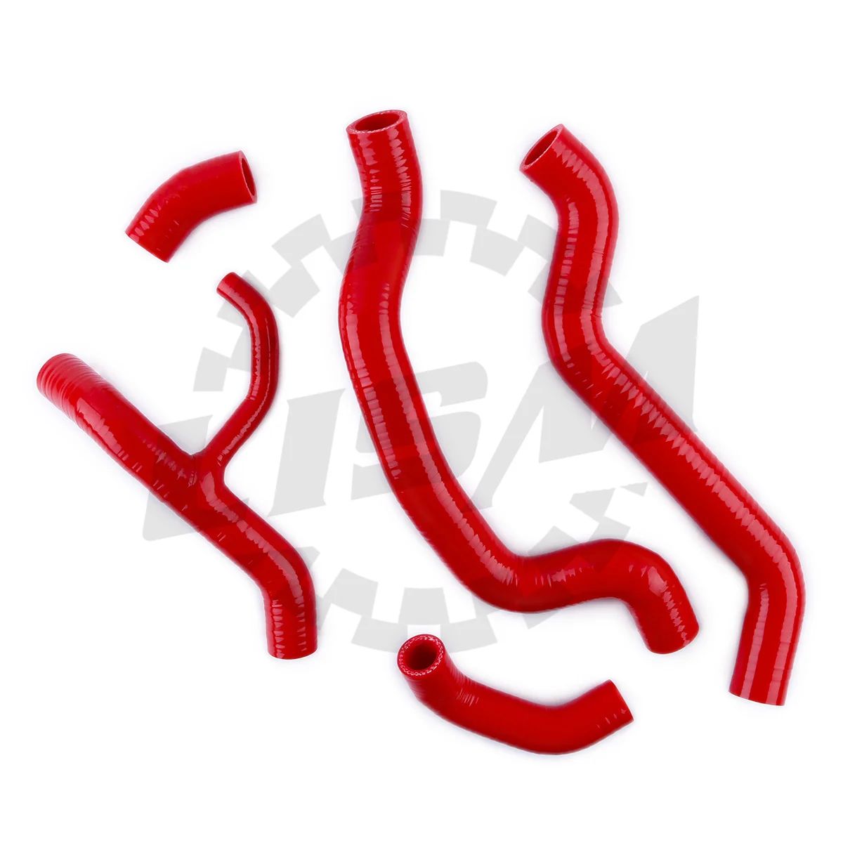 

5PCS 3PLY For 2007-2014 Ducati 848 1098 1198 / 848 EVO 2008 2009 2010 2011 2012 13 Motorcycle Silicone Radiator Coolant Hose Kit