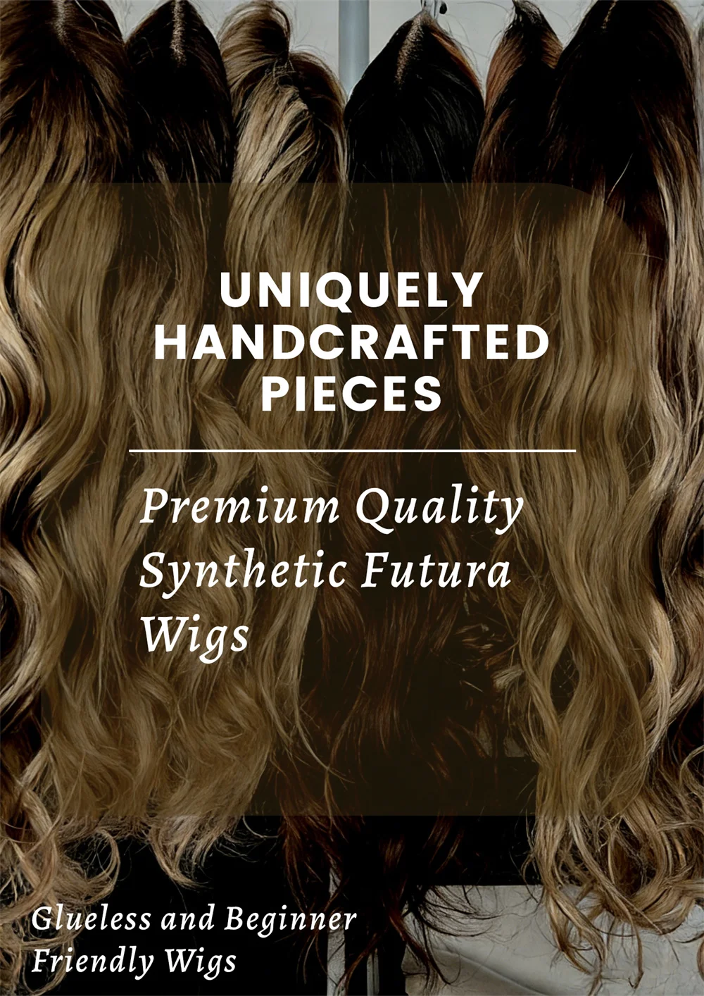 Dark Roots Brunette Brown Ombre Wavy Highlights Wig 13x4 Lace Front Synthetic Hair for Women Body Wave Style Gift Wig for Women