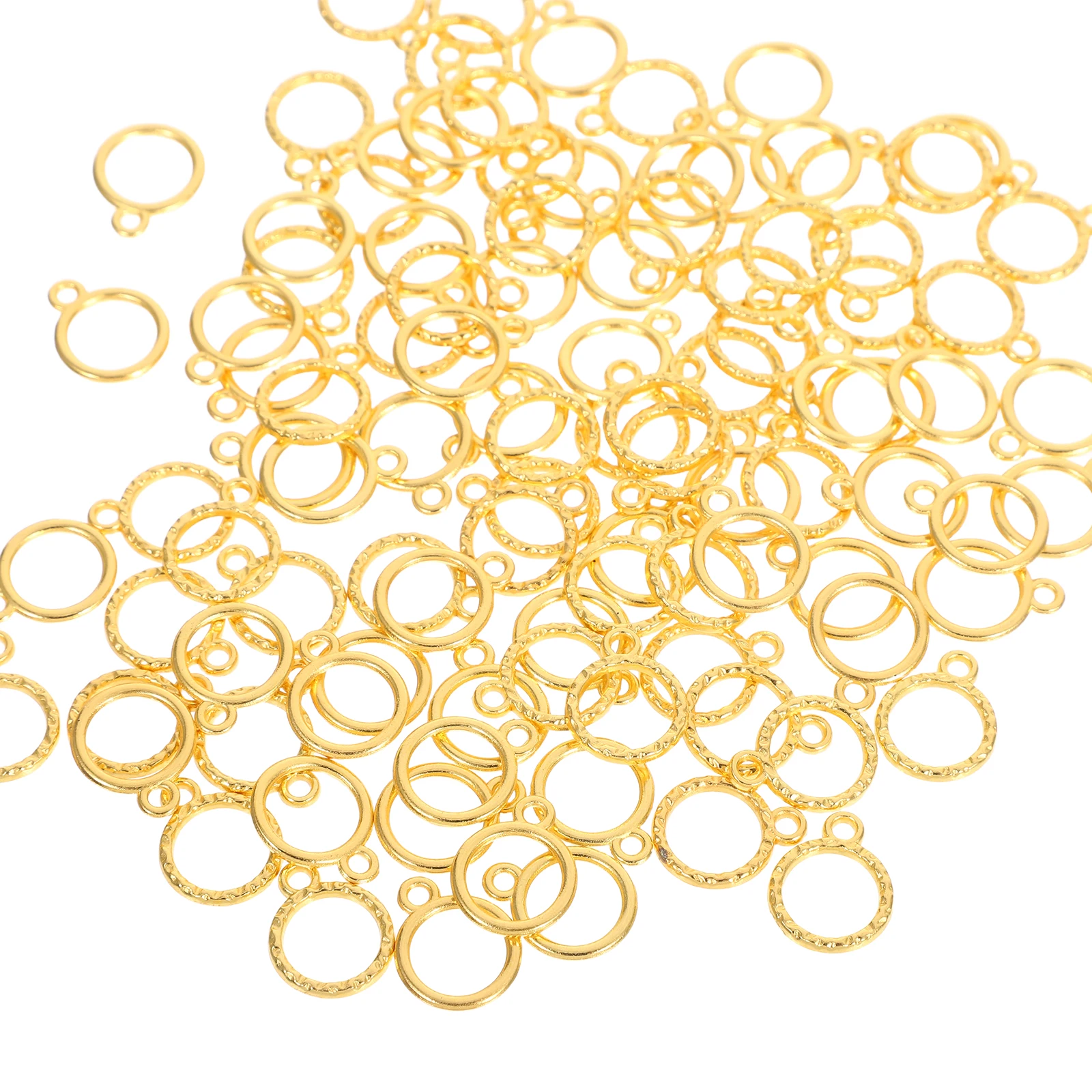 

100pcs Mini Resin Jewelry Frames Hollow Zinc Alloy Bezel Blanks For Diy Necklace Bracelet Earring Craft Supplies Jewelry Making