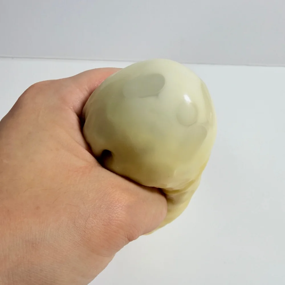 Erdnuss-Quetschball Knuspriges Stressabbau-Spielzeug Handgemachter Squeeze-Ball Butterweiches Gefühl Quetschspielzeug für Erwachsene Geschenk – Detail 1