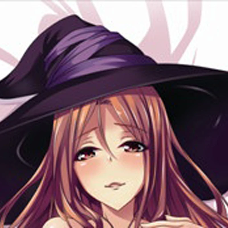 Anime Dakimakura Pillow Cover Sorceress Double Sided Print Pillow Case 120cm-180cm Custom Cartoon Character DIY Home Decor