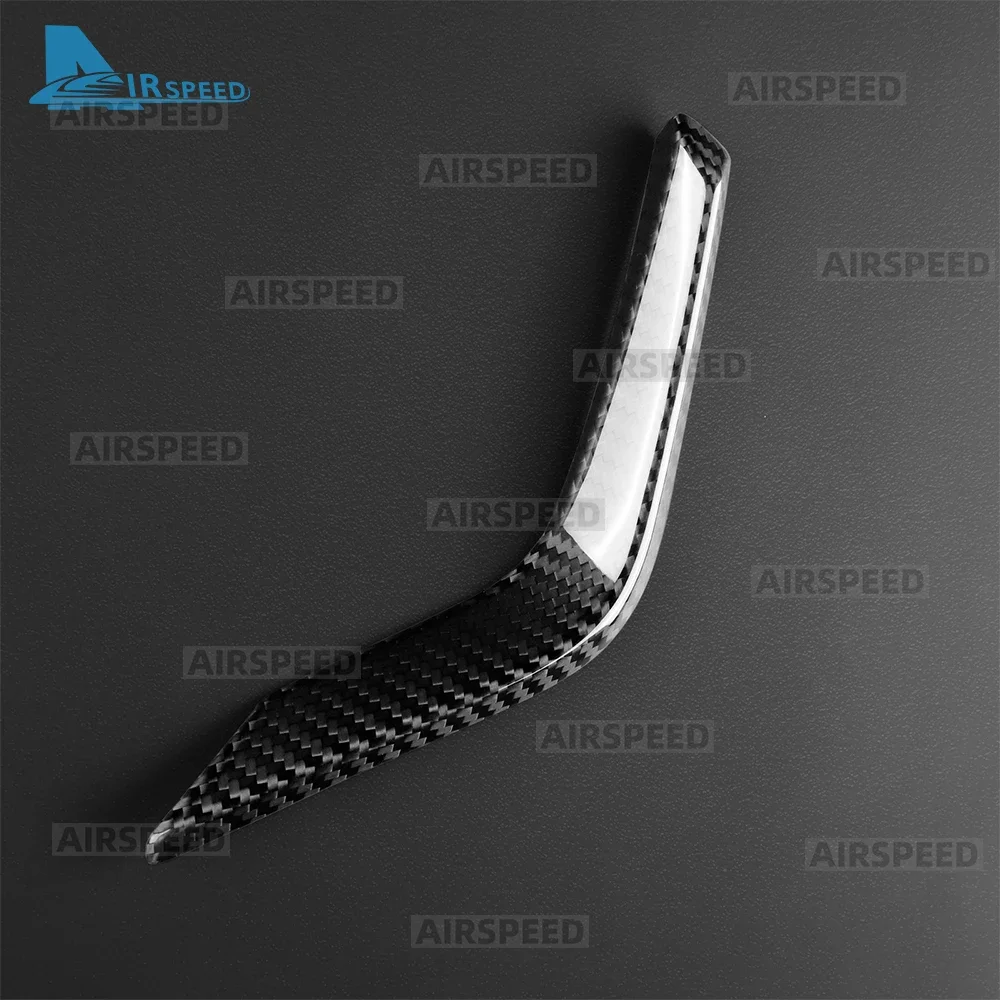 

LHD For BMW F40 F44 1 2 SERIES 2020 2021 2022 2023 Instrument Panel Trim Air Outlet Vent Panel Real Hard Dry Carbon Fiber Cover