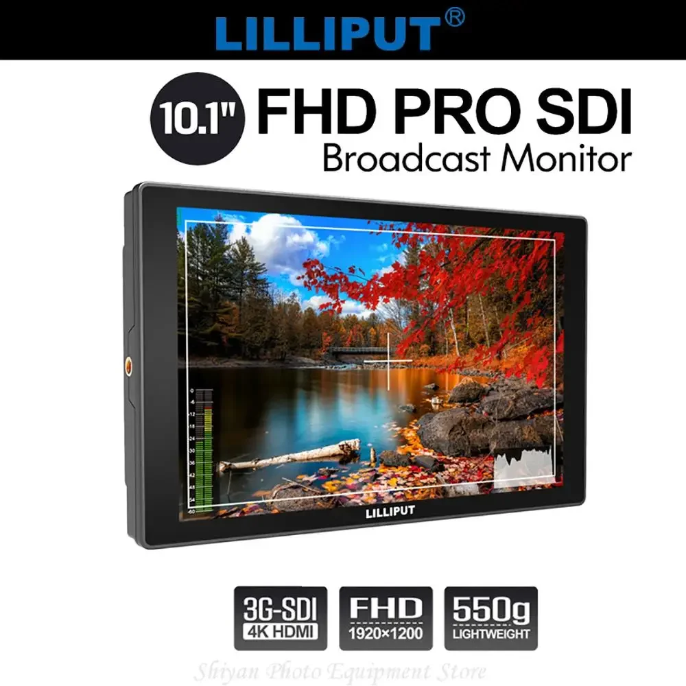 Lilliput A11 10.1 Inch 1920x1200P 4K DSLR Full HD Field Monitor 3G-SDI HDMI IPS Camera Video Filmmaking Monitor