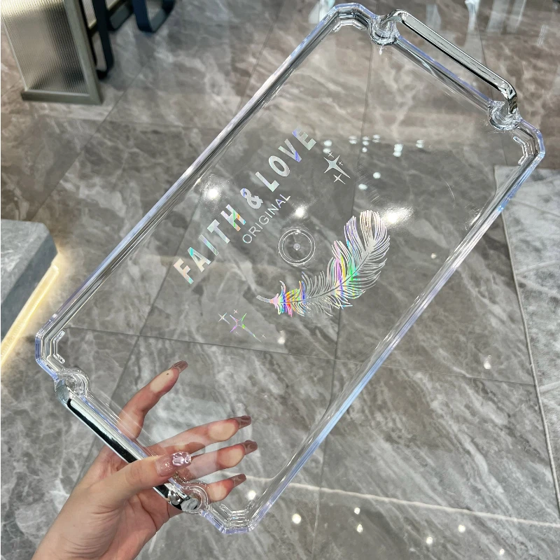 

Прямоугольный поднос для чашек, бытовая чайная чашка для гостиной, чашка для воды, поднос для чая, поднос для фруктов, чайник, поднос для хранения ювелирных изделий