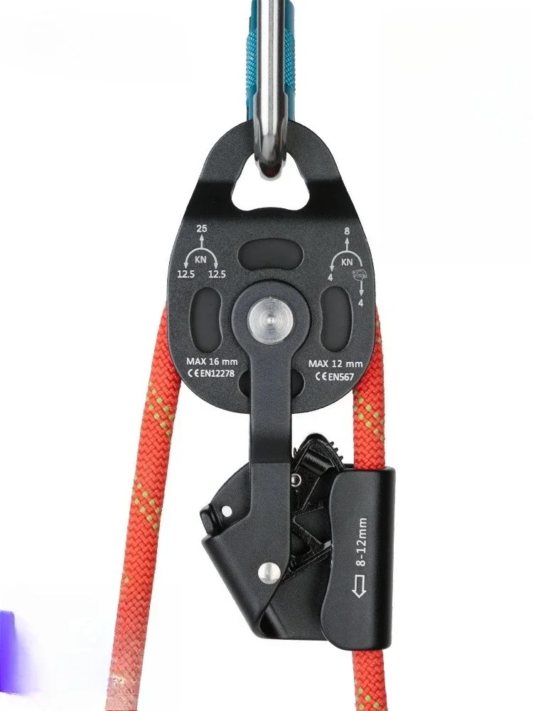 

Lifting lifter movable pulley group, labor-saving device, lifting hand handling rescue equipment